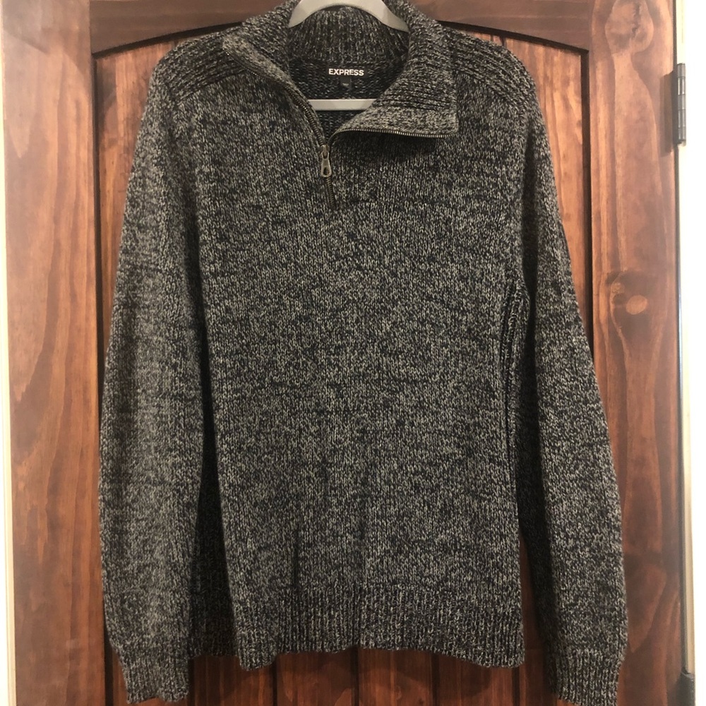 Men’s Express Mock Neck knitted Sweater